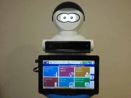 Kompaï, il bdante-robot Kompaï, il bdante-robot