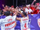 Grande festa sugli spalti di Atene: centinaia i tifosi monegaschi giunti in Grecia
