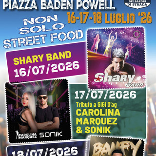 Santo Stefano al Mare, tre notti di grandi artisti: arrivano la Shary Band, il tributo a Gigi D'Ag con Carolina Marquez e la star Banfy