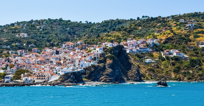 Skopelos, Grecia.