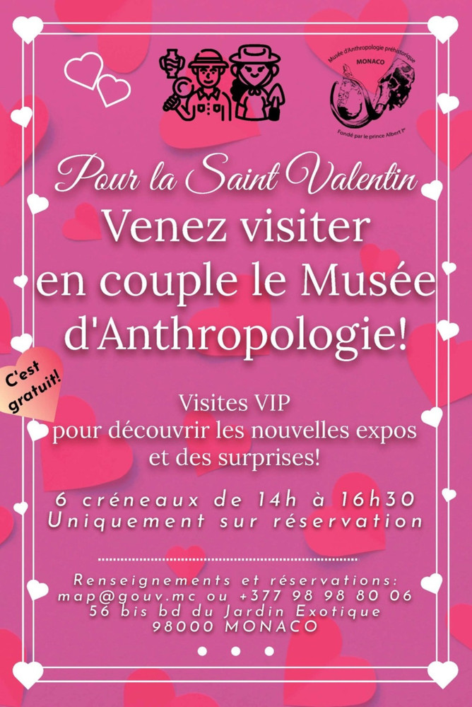 San Valentino al Museo d’Anthropologie