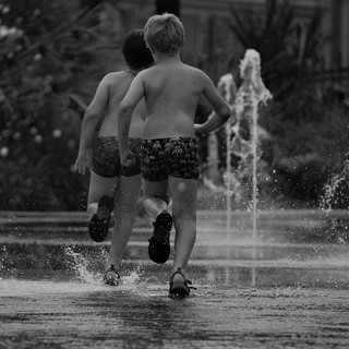 "Splash", fotografia di Giacomo Spiller