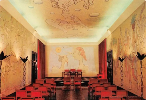 Salle des Mariages di Mentone, decorata da Jean Cocteau. Foto:  © Menton Riviera Merveilles