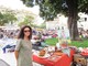 Sandra Picareus, brocante in Place Garibaldi a Nizza
