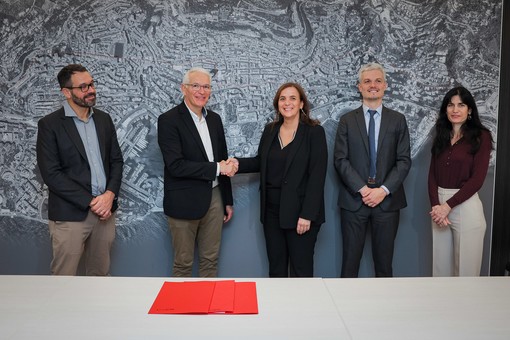 La firma della convenzione tra il Principato e Sncf Sud Azur La firma della convenzione tra il Principato e Sncf Sud Azur