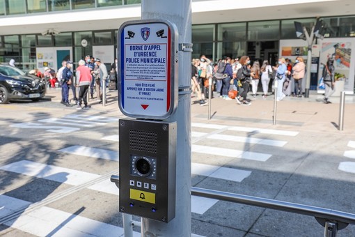 Il dispositivo di allarme installato a Cannes