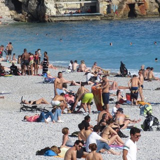Una spiaggia di Nizza