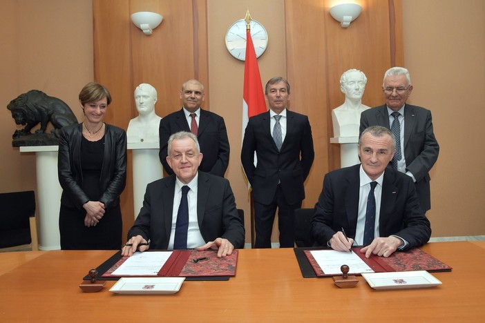 Firma della convenzione CHPG-IM2S nel Principato di Monaco