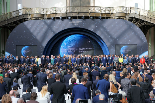 Primo Vertice internazionale sullo spazio. Foto: © Ministero dell’Europa e degli Affari Esteri. Primo Vertice internazionale sullo spazio. Foto: © Ministero dell’Europa e degli Affari Esteri.