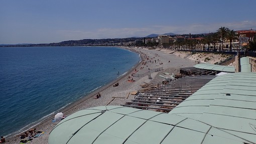 Nizza, le spiagge. Foto di Ghjuvan Pasquale