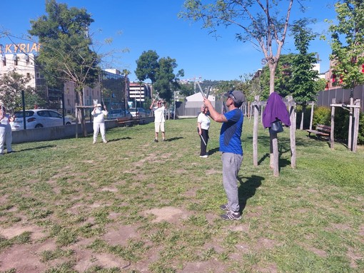La fatica dei seniors, fotografia di Patrizia Gallo