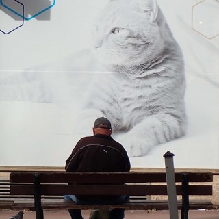 Solitudine in un'interpretazione fotografica di Ghjuvan Pasquale