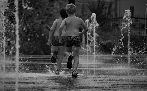 "Splash", fotografia di Giacomo Spiller