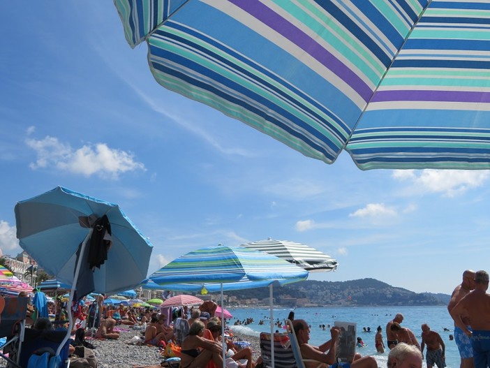 Spiaggia di Nizza nel 2019...non sarà più così