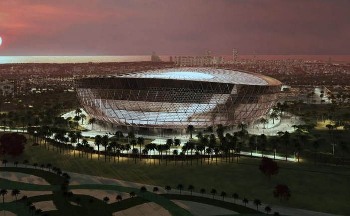 Uno degli stadi del Qatar