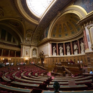 L'emiciclo del Senato francese