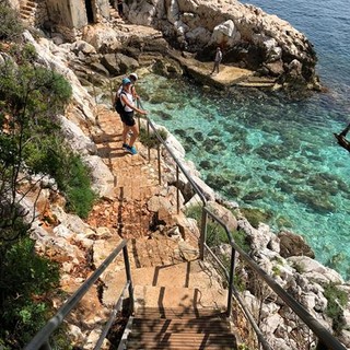 Sentier du littoral Nizza - Villefranche. Foto di Rosi Barisone