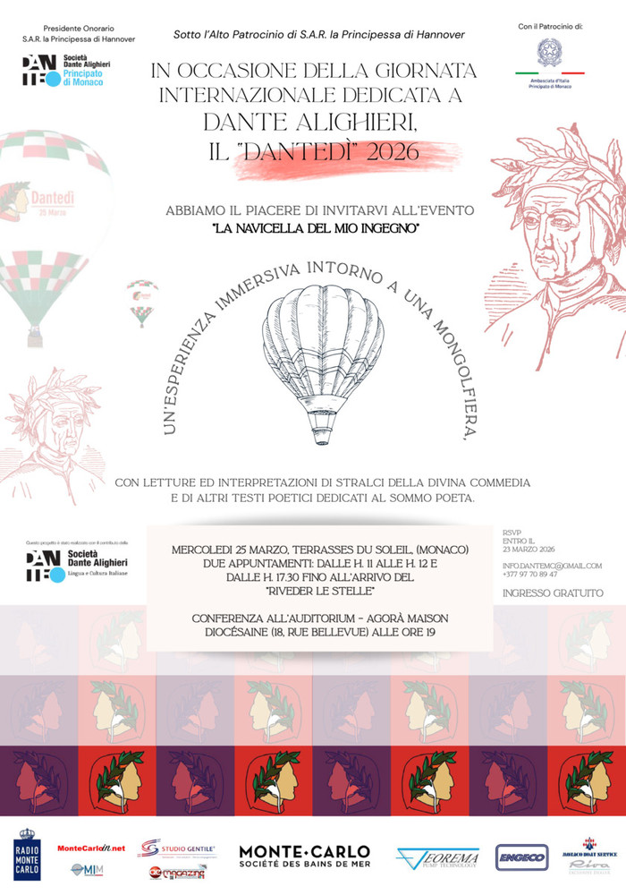 Giornata internazionale dedicata a Dante Alighieri: Dantedì 2026.