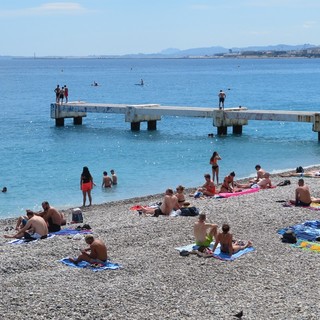 Spiaggia pubblica di Nizza