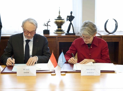 Firmato un accordo di cooperazione tra Monaco e l'Unesco