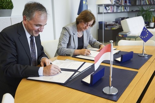 Firma di un accordo di cooperazione biennale tra Monaco e il Consiglio d'Europa