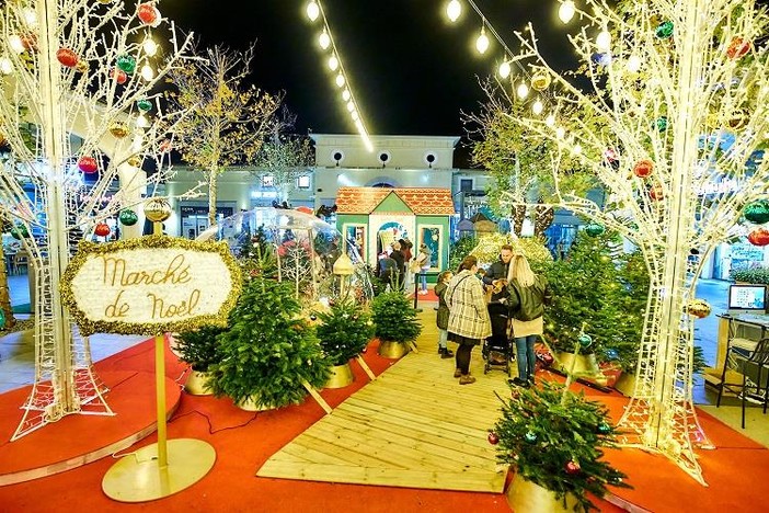 Fine anno allo Shopping Promenade Riviera di Cagnes sur Mer