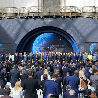 Primo Vertice internazionale sullo spazio. Foto: © Ministero dell’Europa e degli Affari Esteri.