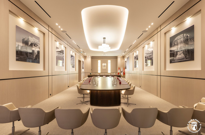 La nuova sala del Consiglio Comunale di Monaco La nuova sala del Consiglio Comunale di Monaco