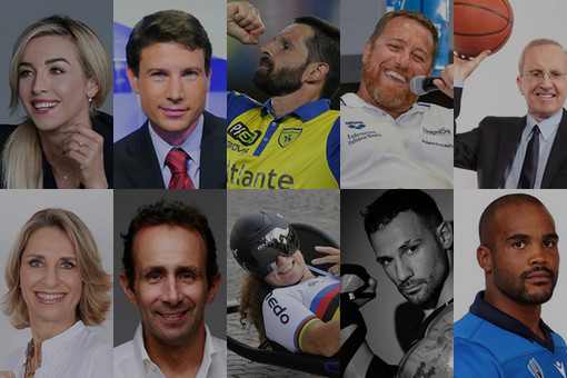Silvia Salis, Alberto Rimedio, Sergio Pellissier, Claudio Rossetto, Dan Peterson, Nicoletta Romanazzi, Mike Maric, Francesca Porcellato, Vincenzo Mangiacapre, Maxime Mbandà: sono i 10 protagonisti di "SportivaMente"