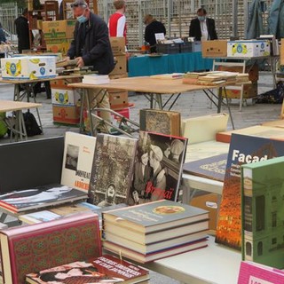 Bancarelle in Place de Justice