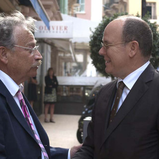 Daniel Boeri assieme a S.A.S. il Pincipe Alberto II