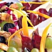 Salade des vendanges aux deux raisins Salade des vendanges aux deux raisins