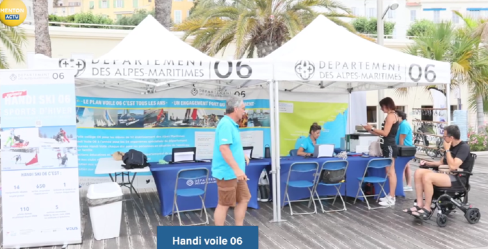 Il tour Handi voile 06 ha fatto tappa a Mentone (VIDEO) Il tour Handi voile 06 ha fatto tappa a Mentone (VIDEO)
