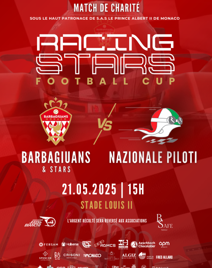 I Barbagiuans di Monaco organizzano la Racing Stars Football Cup I Barbagiuans di Monaco organizzano la Racing Stars Football Cup