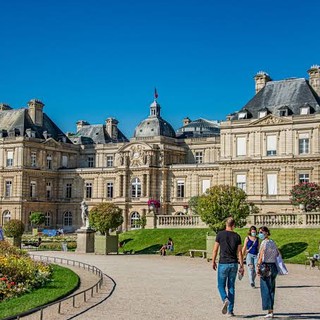 Le palais du Luxembourg, sede del Senato francese