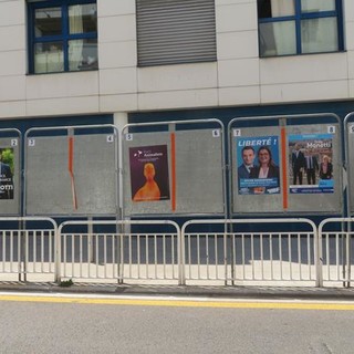 Tabelloni elettorali della circoscrizione 1 delle Alpi Marittime