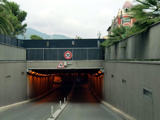 L'imbocco del Tunnel del Liautaud