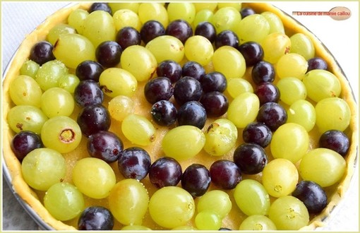 Tarte aux raisins