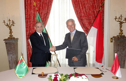 Il Principato di Monaco e la Repubblica del Turkménistan hanno stabilito basi solide per relazioni diplomatiche