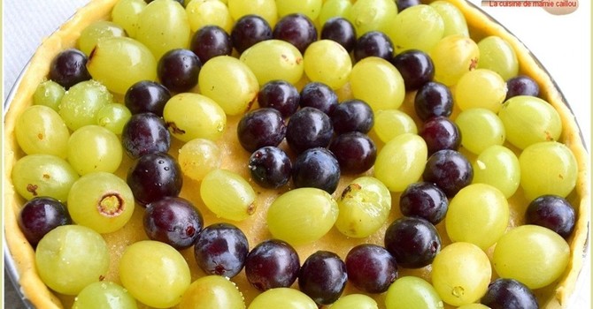 Tarte aux raisins Tarte aux raisins