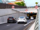 L'inaugurazione del tunnel all'uscita Ovest della Voie Mathis a Nizza