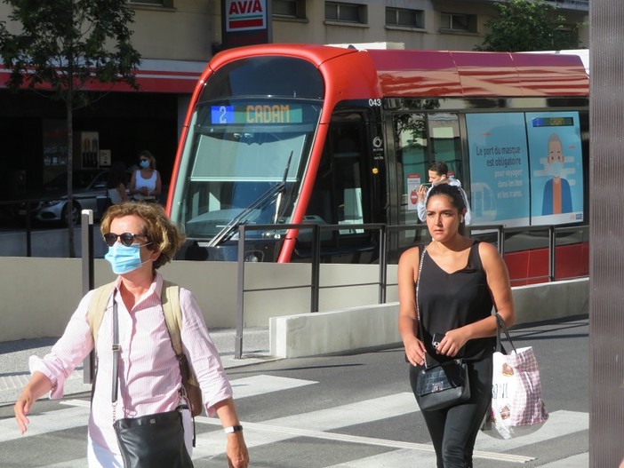 Tram, ligne 2 a Nizza