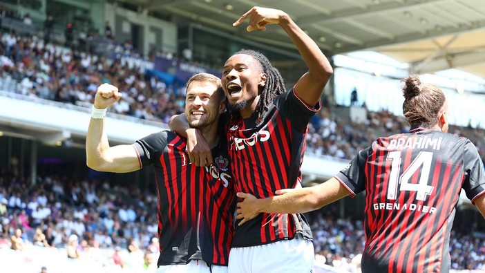Tolosa - OGC Nice, la gioia di Ramsey (foto9 tratta dal sito dell'OGC Nice) Tolosa - OGC Nice, la gioia di Ramsey (foto9 tratta dal sito dell'OGC Nice)