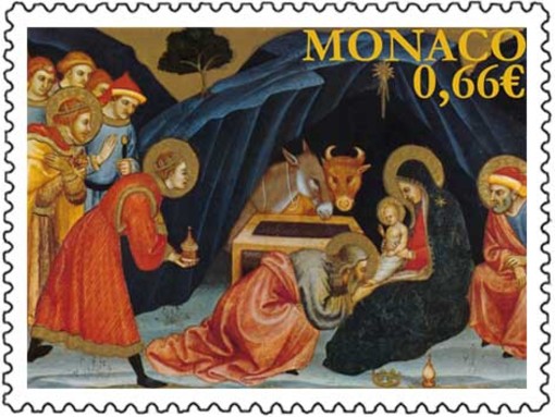 A Montecarlo è già Natale, perlomeno nei francobolli!