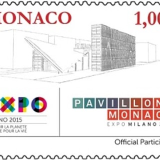 Ecco in anteprima il francobollo dell'Expo 2015 del Principato di Monaco