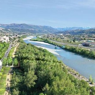 Disegni progettuali della teleferica Nizza - Saint Laurent du Var