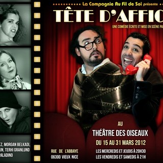 "Tête d'Affiche" della Compagnia "Au Fil de Soi". Al Teatro des Oiseaux di Nizza Vecchia