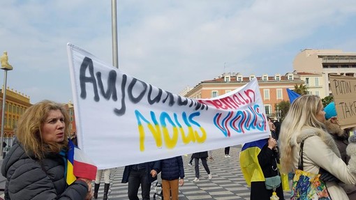 La manifestazione di Nizza del 6 marzo 2022 (fotografie di Ghjuvan Pasquale) La manifestazione di Nizza del 6 marzo 2022 (fotografie di Ghjuvan Pasquale)