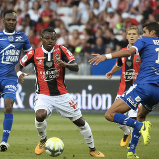 Nice- Troyes, una fase di gioco (foto dal sito dell'OGC Nice)