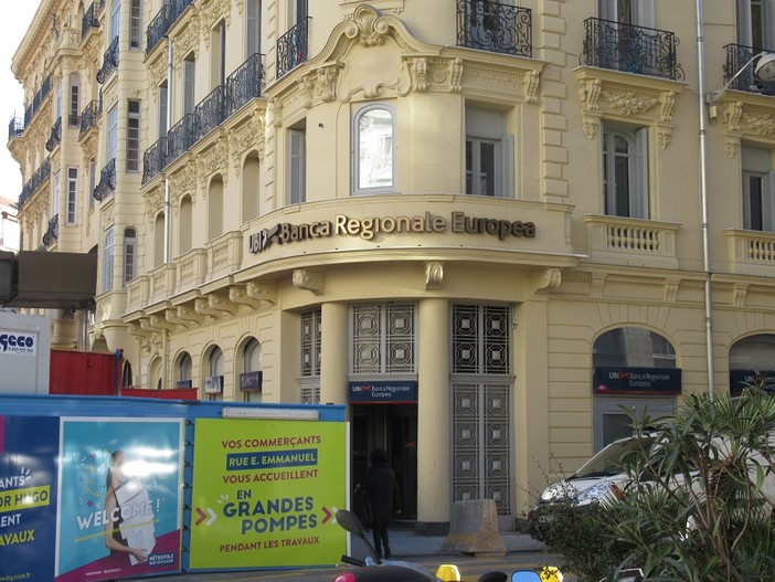 La sede dell'UBI a Nizza in una foto di archivio